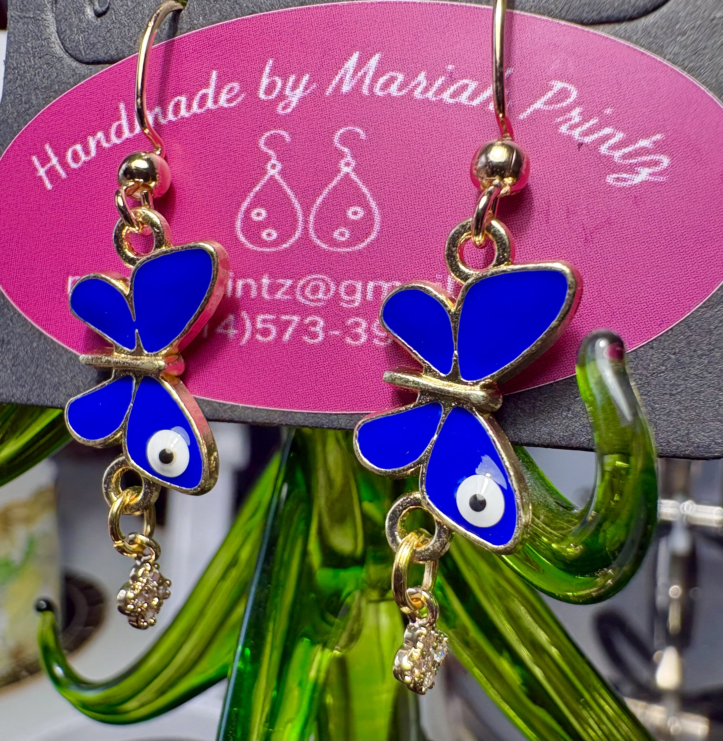 Mystic eye & blue butterfly